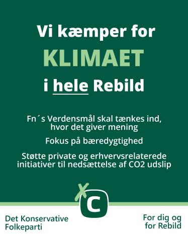 Vi kæmper for KLIMAET i hele Rebild