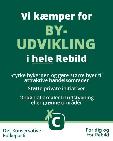 Vi kæmper for BYUDVIKLING i hele Rebild