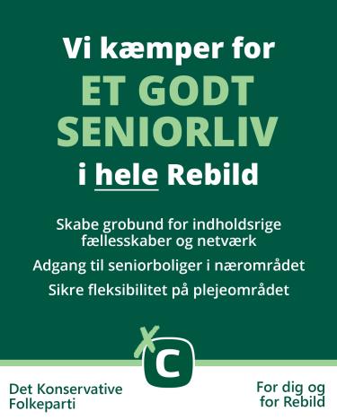 Vi kæmper for ET GODT SENIORLIV i hele Rebild